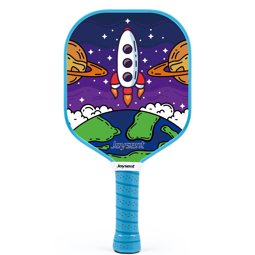 Kids Raw Carbon Fiber Pickleball Paddle (14mm)