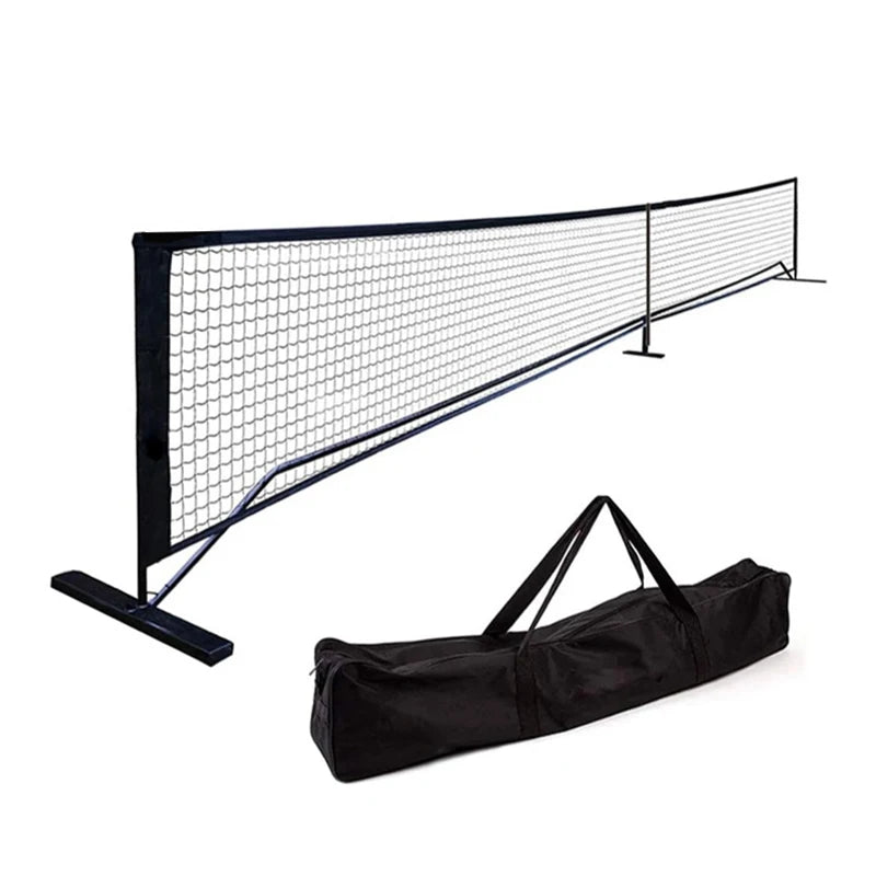 Wholesale Portable Pickleball Net Set | 22ft & 11ft Metal Frame System with Carry Bag