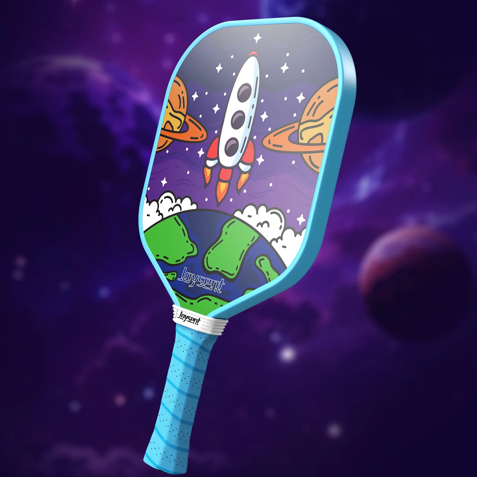 Kids Raw Carbon Fiber Pickleball Paddle (14mm)