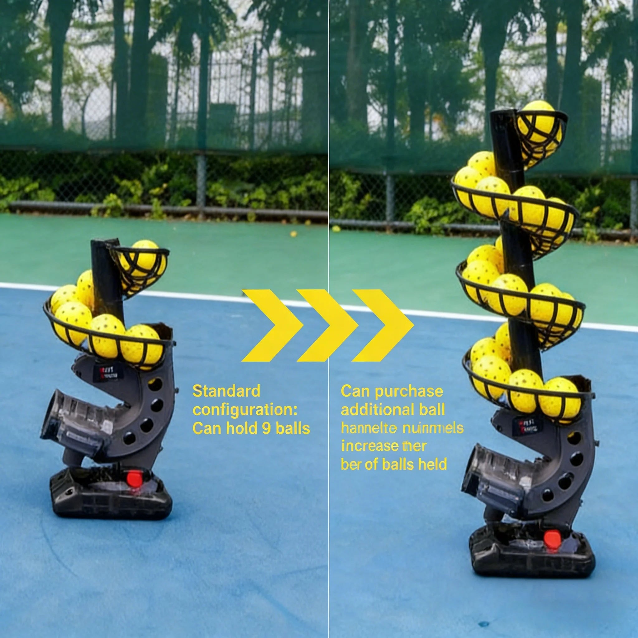 Wholesale Portable Pickleball Training Machine | Solo Drill Launcher for All Ages