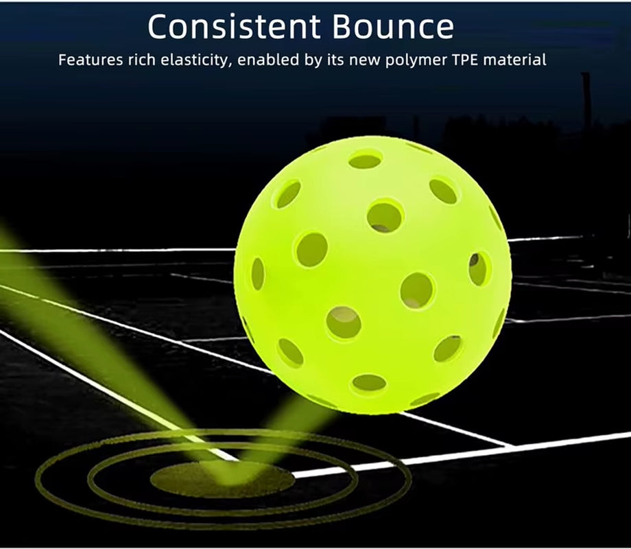 Premium Wholesale 40-Hole Pickleball Balls